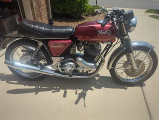 1974 Frame Up Rebuild Norton 850 Commando